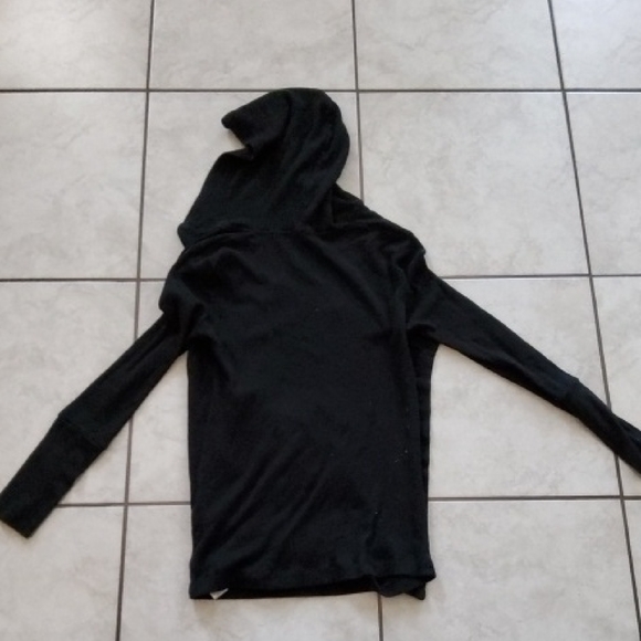 Splendid Size M Black Women's Cowl Neck Sweater - Picture 2 of 4